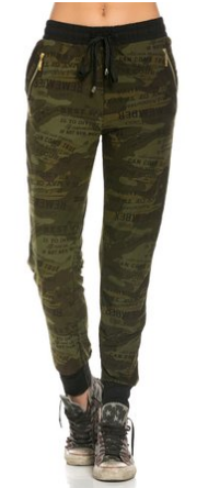 womens jogger pants with zippers