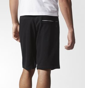 adidas men's shorts with zipper pockets